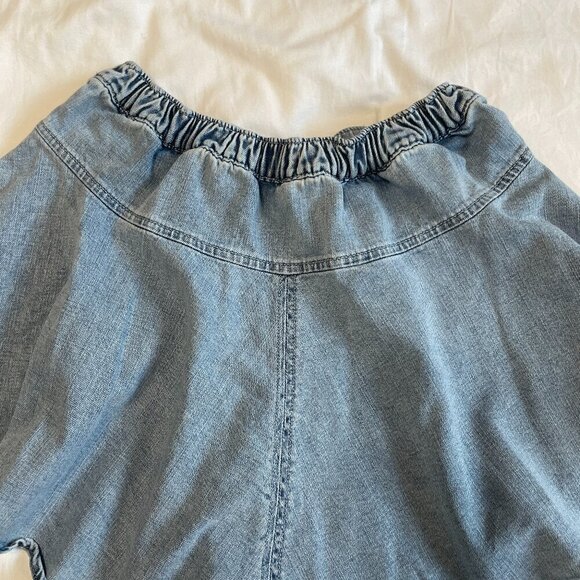American Eagle Aerie Size Small Denim Circle Mini Skirt - Picture 6 of 8
